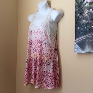 Anthropologie Akemi + Kin pink tank top